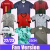 22 23 24 Portuguesa portogallo maglie da calcio RUBEN RONALDO Portugieser 22 2023 2024 set da allenamento per magliette da calcio portoghesi squadra di Coppa del Mondo Portogallo top Tailandia