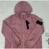 Designer Hoodie Stones Island Jacket Heren Spring Sleeve Patched Dames Herenjas Down Windbreaker Stones Jacket Cp Comapny Compagnie Cp1 Stones Rose 343