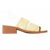 Woody Wedges Espadrilles Designer dames Pluizige pantoffels Linnen bont Woodys Slippers beroemde dames instappers Fuzzy harige muilezeltas Slippers Rubberen zool Sandalen Muilezelschoenen