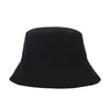Berets 12 Color Cotton Fisherman Hat For Man Sun Uv Protection Women Bucket Double-sided Outdoor Fishing Beach Pure Hiking Caps
