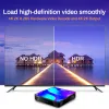 Caixa de TV Android 11 2.4g 5.8g WiFi 16G 32G 64G 128G 4K 3D Receiver de TV Media Player HDR+ High Qualty Caixa muito rápida