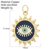 Pendant Necklaces Cute Heart Flower Evil Blue Eye Necklace For Women Gold Color Boho Sun Star Dije Diy Stainless Steel Chain