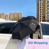 Novo guarda-chuva feminino guarda-sol de oito fios guarda-chuvas carro vento e chuva três dobras totalmente automático guarda-chuva atacado