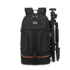 Mochila dslr à prova d'água câmera de vídeo mochila tripé com faixa refletor ajuste bolsa para laptop de 15,6 polegadas para canon nikon sony dslr foto