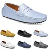Nouvelle mode classique respirant tous les jours chaussures de printemps, d'automne et d'été chaussures pour hommes chaussures basses chaussures d'affaires à semelle souple couvrant les chaussures à semelle plate chaussures en tissu pour hommes-23