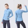 Long Sleeve Sports Jacket Women Zip Fitness Yoga Shirt Winter Warm Gym Top Activewear Running Coats Workout Clothes For Cycling