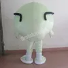 Super Cute Green Pill Mascot Costumes Christmas Fancy Party Dress Cartoon Character Outfit Suit vuxna storlek Karneval Easter Advertising Theme Clothing