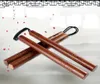 Hele rozenhout roestvrijstalen Nunchakus zelfverdediging Werkelijke gevechtsnunchakuscombo Zilverkleurige reliëflaserbelettering Nunchuck1423155