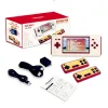 Spieler 2022 Handheld-Spielekonsole Nostalgisch Eingebaut 112 Spiele 4,3-Zoll-HD-Großbildschirm Kompatibel mit FC Yellow Multi-Cartridge