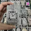 Orologio da uomo di lusso Ap Diamond Diamonds Watch Pass Test Movimento al quarzo vvs Iced Out Sapphire Moissanite Diamond Watch Out Orologio Orologio da uomo Automatico di alta qualità L6