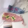 Fournitures de fête femmes Crochet pour motif papillon bandeau respirant Bandanas bandeau Elasti