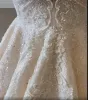 Abiti da sposa arabi di grandi dimensioni Aso Ebi lussuosi con perline di pizzo Abiti da sposa a sirena con una spalla Abiti da sposa vintage