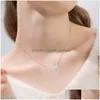 Pendant Necklaces New Personality Birth Year Charm Necklace Number Pendant For Women Stainless Steel Fashion Birthday Gift J Dhgarden Dh2Zh