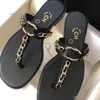 AAA Designer Slides Women Flat Sandals Mule Shoe Dermis Luxury Brands Shoes Woman Ladies Summer Flip Flops Tisters Channel Miller