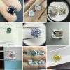 Back Djmax Store Link for D Color Moissanite Stones Jewelry Custom Made for Engagement Rings / Stud Earring / Pendant Necklace 2022