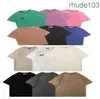 Ess Herren-Damen-Designer-T-Shirts für Herren, Sommermode, schwarzer Kaffee, klassische Tops, Luxusbriefe, Damenbekleidung, reine Baumwolle, 100 neue und alte Farben, Technolo JAIT