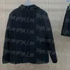 نساء مخططة Blazerjacket Skirt مجموعة مصممة فاخرة امرأة رسمية بدلة طويلة الأكمام