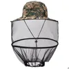 Outro Home Têxtil Mosquito Head Net Chapéu Têxtil Sol com Rede Ao Ar Livre Caminhadas Cam Jardinagem Ajustável Drop Delivery Home Garden Ho Dhdbd