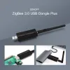 Kontrola Sonoff Zbdonglee USB Plus Zigbee 3.0 Wireless Zigbee Gateway Analizator ZigBee2MQtt Interfejs USB Zabórki anteny