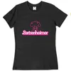 Мужские футболки Barbenheimer Shirt Retro 2024 Film Trend Fans Gift с короткими рукавами, хлопковые футболки унисекс с круглым вырезом для мужчин и женщин