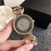 Relojes de pulsera de marca completa a la moda para mujer y niña, pulsera de cristal, estilo de acero, banda de Metal, reloj de lujo de cuarzo M172