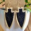 Dangle Earrings Sports Wooden Leather Earring Leopard Horse Hair Jewelry Trendy High Quality Women For Holiday