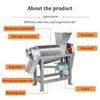 Industrial Fruit Vegetable Juice Screw Extractor Spiral Juicing Machine