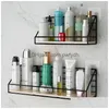 Étagères de salle de bain Shees mural Punch coin support de rangement douche étagère flottante panier suspendu porte-shampooing 230615 Drop Delive Dhbao