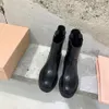 2024 부츠 여성 겨울 부츠 고품질 브랜드 디자이너 Fahsion Boots Long Boots 진짜 가죽 부츠 여성 신발 여성 부츠 miui