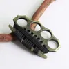 Finger Handheld Tiger Four Set Ring Fist Buckle Car Window Breaking Survival Equipment Self Defense Summoner 949435