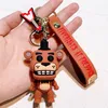 Gioco Portachiavi Anime Figura Five Nights At Freddys Action Figure PVC Car Key Decor Ciondolo Modello Giocattoli per bambini Regalo