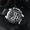 Marca superior de luxo moda mergulhador relógio masculino à prova dwaterproof água relógios luxo relógio quartzo aço inoxidável dial casual bracele relógio