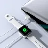 ポータブルスマートUSB IWATCH充電器ケーブルApple Watch 7 6 5 4 3 2 1シリーズ用の磁気ワイヤレス充電ドック