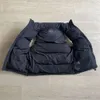 Trapstar jackor väst män puffer jacka kvinnor ärmlös ytterkläder varm parkas modedesigner kappa