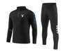 Trainingspakken voor heren Ss Lazio Heren Outdoor Hoogwaardige trainingspakken Volwassenen Halve ritssluiting Ademend Licht Sportfans Versionjs60HTA8