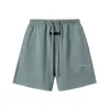 Shorts de designer de algodão mens ess shorts de alta qualidade homens mulheres letras tridimensionais preto curto férias de verão casual solto reflexivo respirável homens shorts