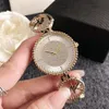 Relojes de pulsera de marca completa a la moda para mujer y niña, pulsera de cristal, estilo de acero, banda de Metal, reloj de lujo de cuarzo M172