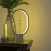 Table Lamps Balance Light PRO Magnetic Switch Suspension Creative USB Charging LED Bedside Lamp El Bedroom Atmosphere Night