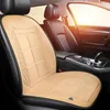 Housses de siège de voiture Couverture chauffante universelle Chauffage rapide Accessoire chauffant en peluche pour femmes hommes hiver