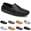 Daily Breathable Autumn, and Classic Fashion New Spring, Summer Low Top Business Soft Covering Shoes Flat Sole Men's Cloth Shoes-65 -65