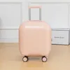 Bavullar Tasarımcı Çocukların Yuvarlanan Bagaj Tekerlek Arabası Kutusu Erkekler ve Kızlar Seyahat Kıyafetleri Taşıma çantası