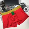 Calzoncillos de diseñador para hombre, ropa interior, calzoncillos tipo bóxer sexys, pantalones cortos vintage, algodón de lujo, ropa interior transpirable y cómoda