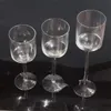 3ガラスキャンドルホルダーセットガラスシリンダーキャンドルホルダー結婚式のテーブルのセンターピースのための3PCS