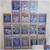 Kortspel 72st Yu Gi Oh English Wing Dragon NT Soldier Sky Flash Game Collection Cards Childrens Gift Drop Delivery Dhrbk