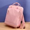 Zaino Zaini di grande capacità per donna Borsa da scuola universitaria Notebook da viaggio Computer portatile con porta di ricarica USB Mochila