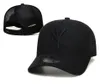 2023 Роскошная шляпа -дизайнерская шляпа Женщины мужчина женская бейсбольная капмена дизайн моды бейсболка