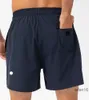 Short de sport de Yoga pour hommes, à séchage rapide, avec poche arrière pour téléphone portable, pantalon de course décontracté, de gymnastique, de jogging