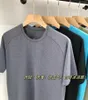 Logo Metal Vent Tech Sports ile Erkek Yelekler Kısa Kollu T-Shirt Sıradan Nefes Alabilir Yuvarlak Boyun Hızlı Kurutma