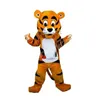 2024 Ny Tiger Mascot Costume Cartoon Character Outfits Suit Vuxna Storlek Outfit Birthday Christmas Carnival Fancy Dress for Men Women