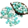 Colliers 1000 pcs / lot Perles en silicone